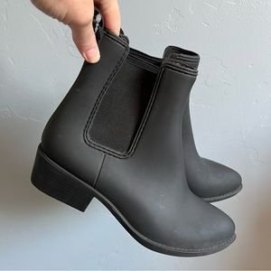 Jeffrey Campbell Black Ankle Boots